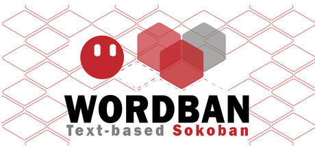 Banner of Wordban: a text-based Sokoban game 