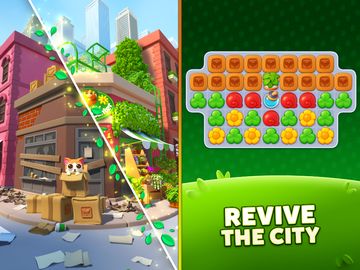 Bloom City Match Game Screenshot