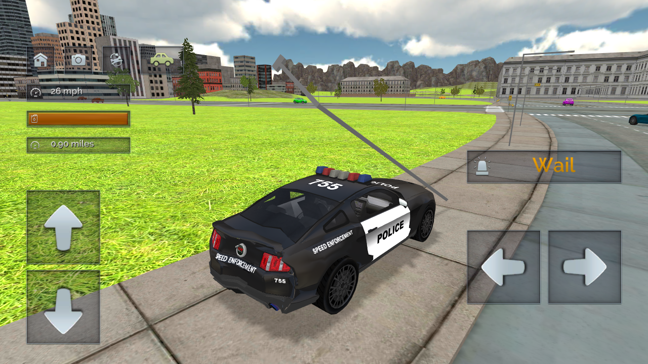 Cop Car Police Chase Drivingのキャプチャ