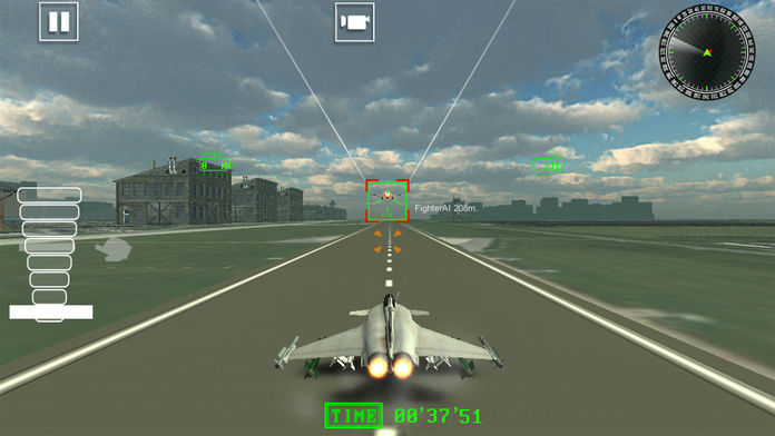 Screenshot of Real Air Force Jet Fighter 3D