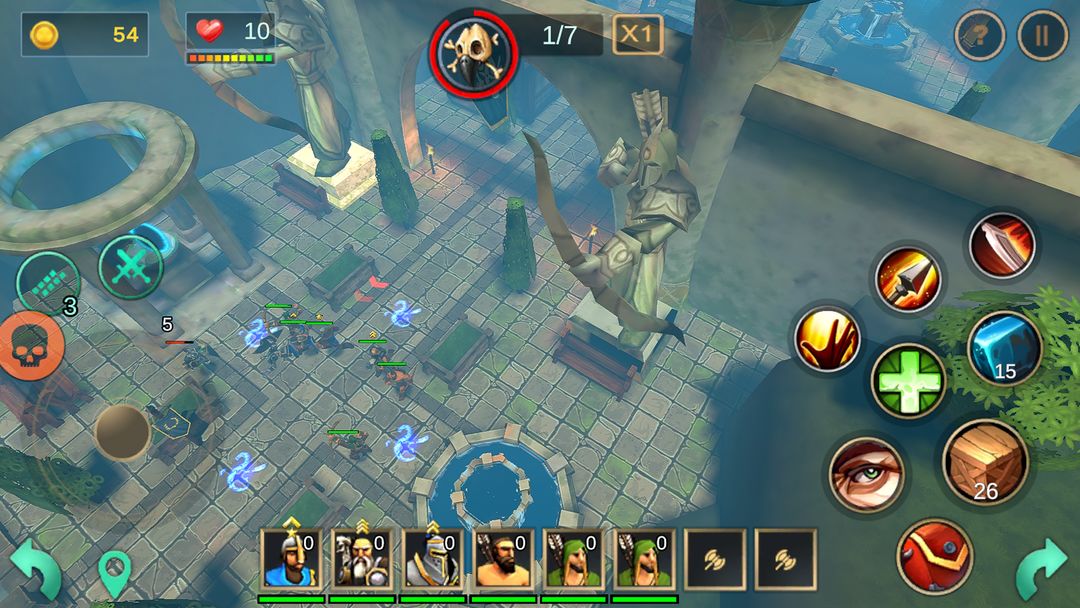 King's Knights Rush screenshot game