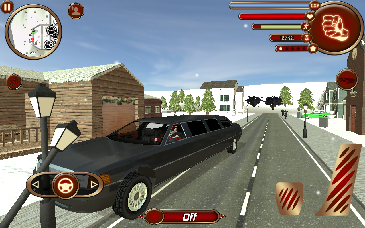 Christmas Rope Hero 2017 Game Screenshot