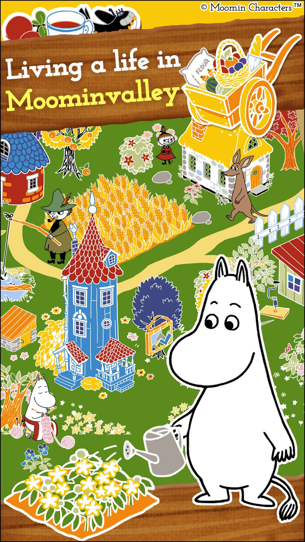 Captura de Tela do Jogo MOOMIN Welcome to Moominvalley