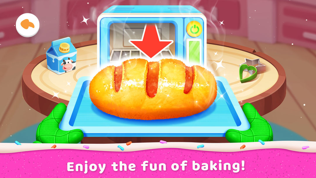 Little Panda's Cake Shop screenshot game