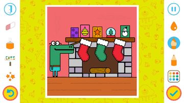 Hey Duggee Colouring Game Screenshot