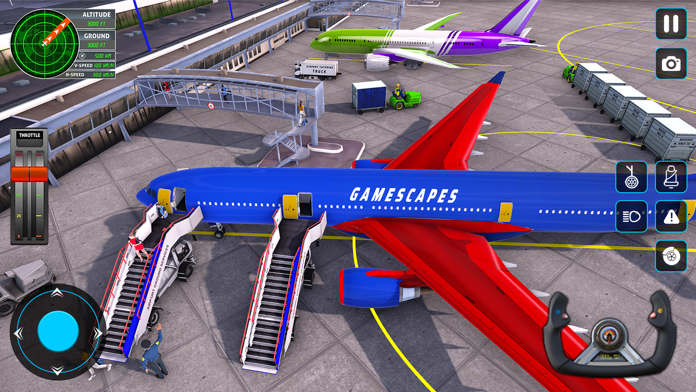 Screenshot of Plane Simulator Airplane Games