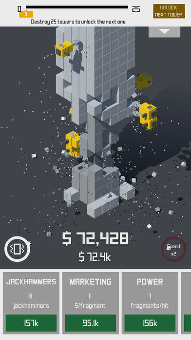 Jackhammer Tower Game Screenshot