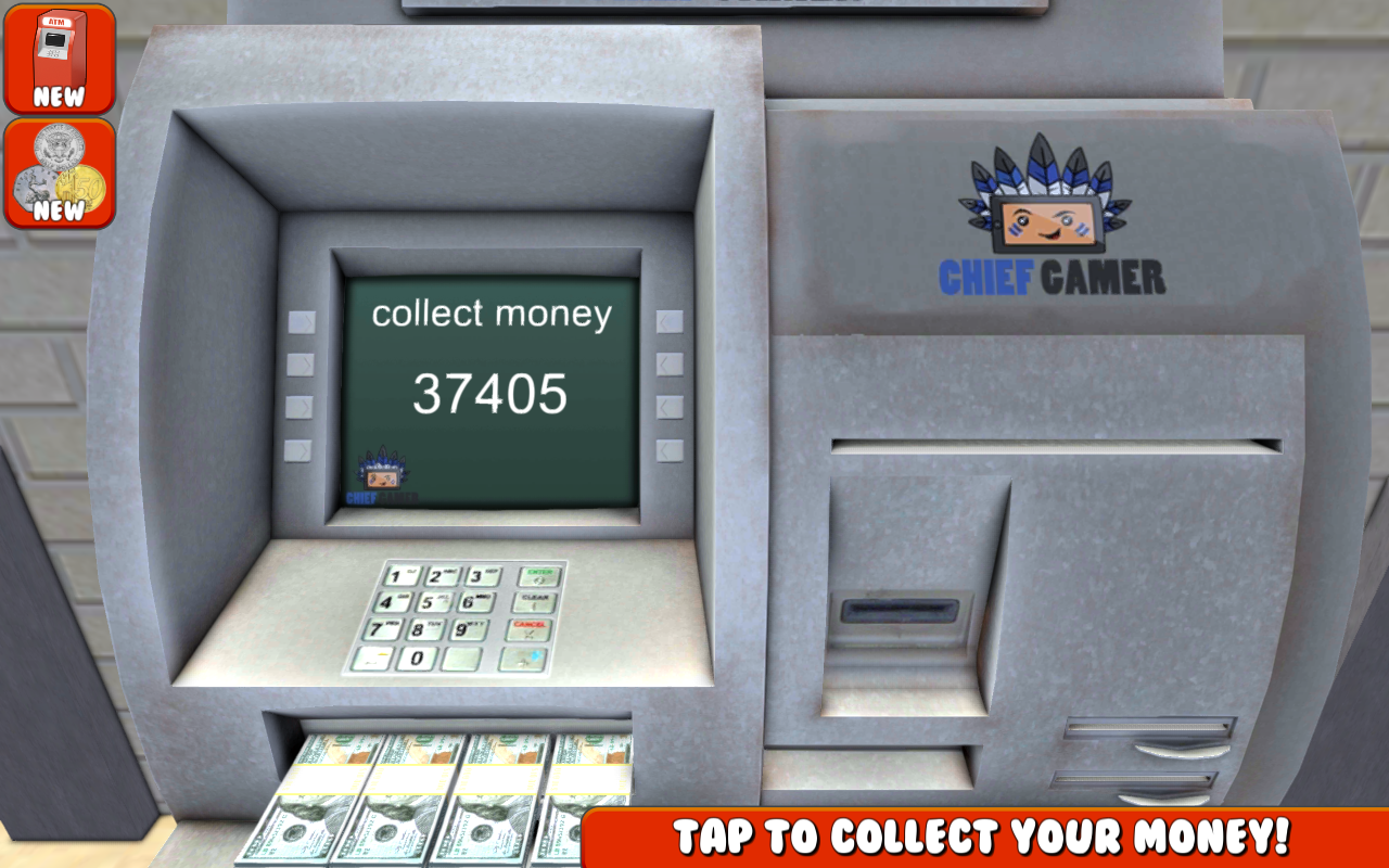 Screenshot 1 of Caja registradora ATM Edición para niños 2.21