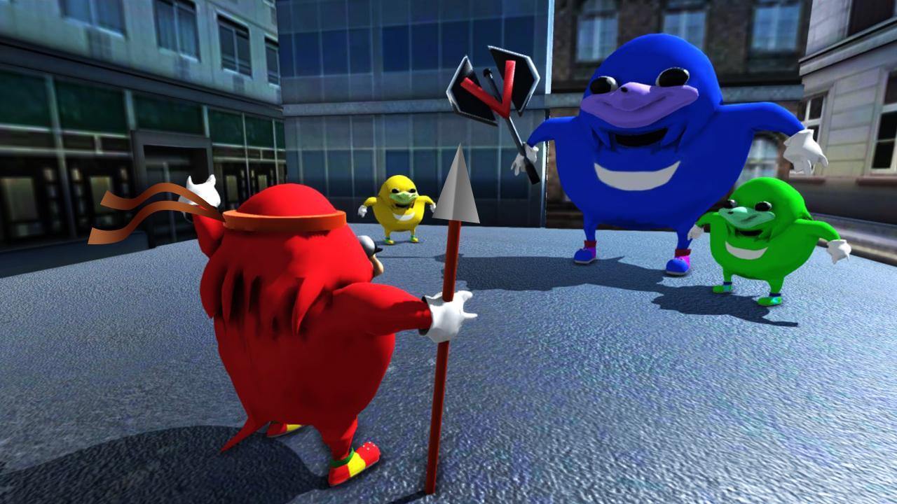 Ugandan Knuckles Chat VR Beast Fights Game Screenshot