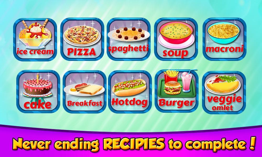 Screenshot of Kids in the Kitchen - Cooking Recipes