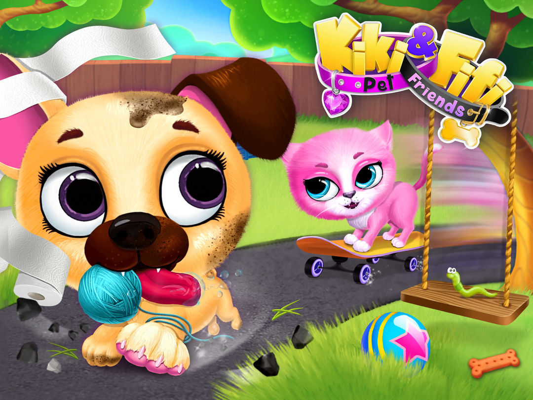Kiki & Fifi Pet Friends ภาพหน้าจอเกม
