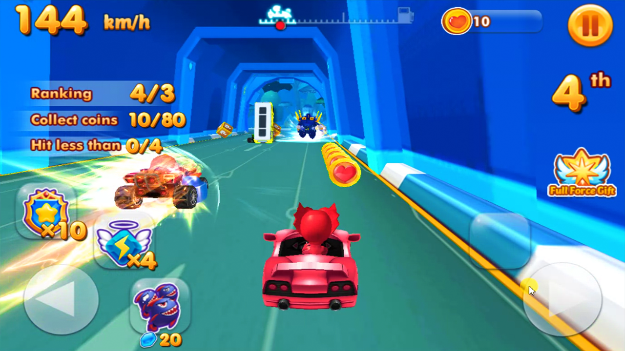 PJ Masks Rush: Kart Racing ゲームのスクリーンショット