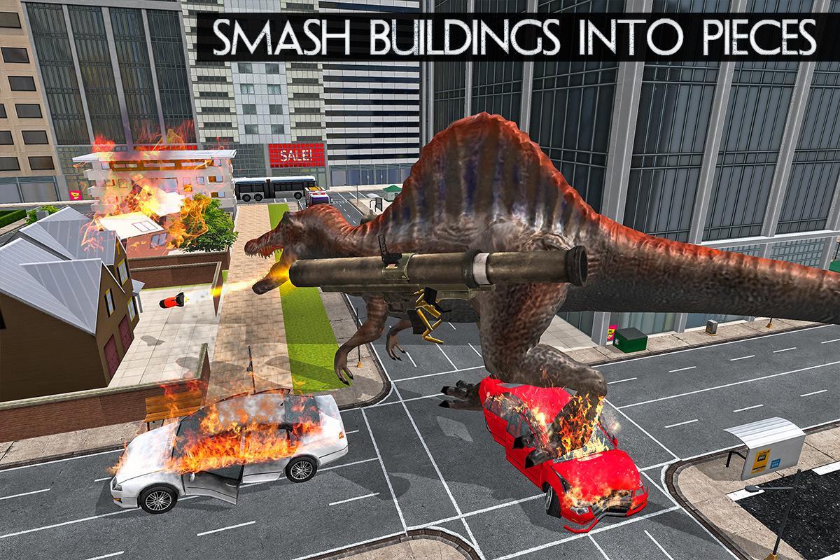 Screenshot 7 of Dinosaur Games: Deadly Dinosaur City Hunter 1.0