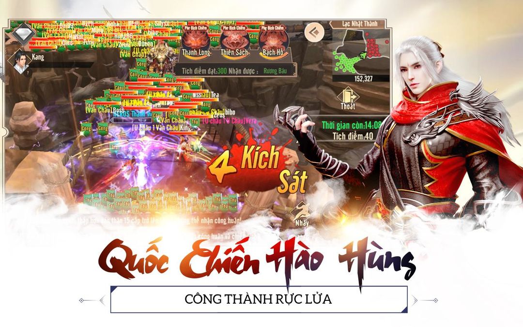 Thiên Kiếm Mobile Funtap - Giang Hồ Hoàn Mỹ 게임 스크린 샷