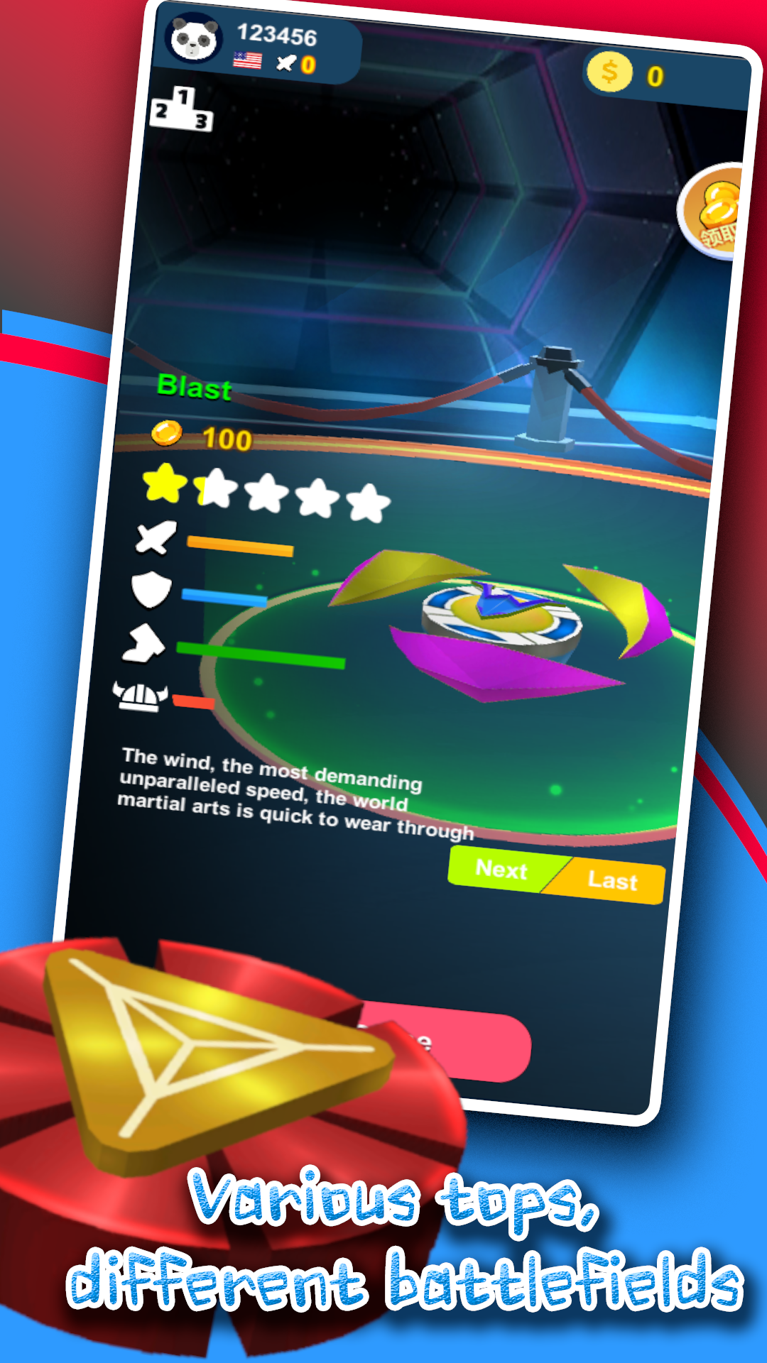 SpinTop Battlefield android iOS apk download for freeTapTap