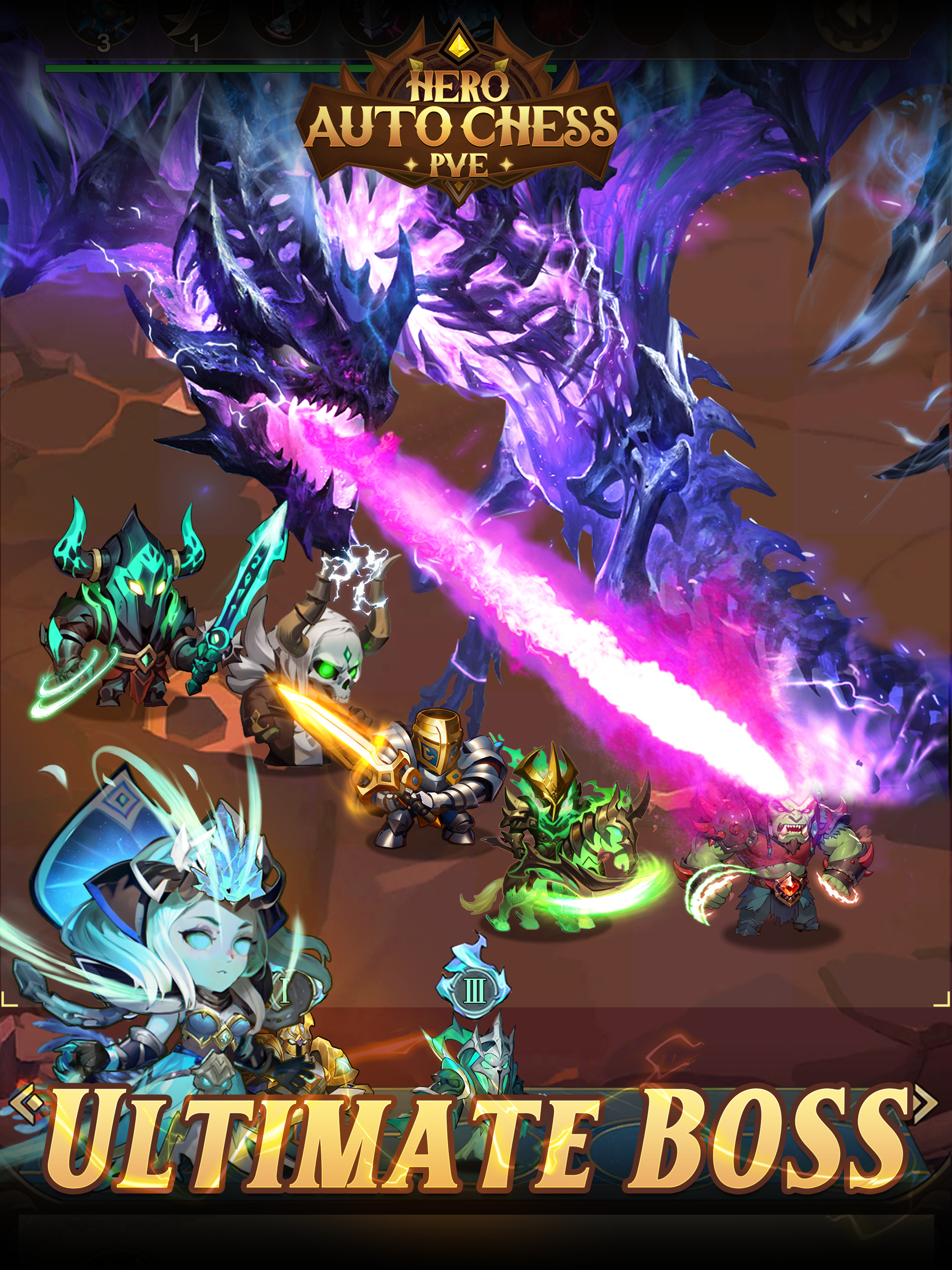 Hero Auto Chess: PVE Game Screenshot