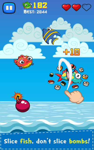 Screenshot 1 of Sushi Ninja 1.31