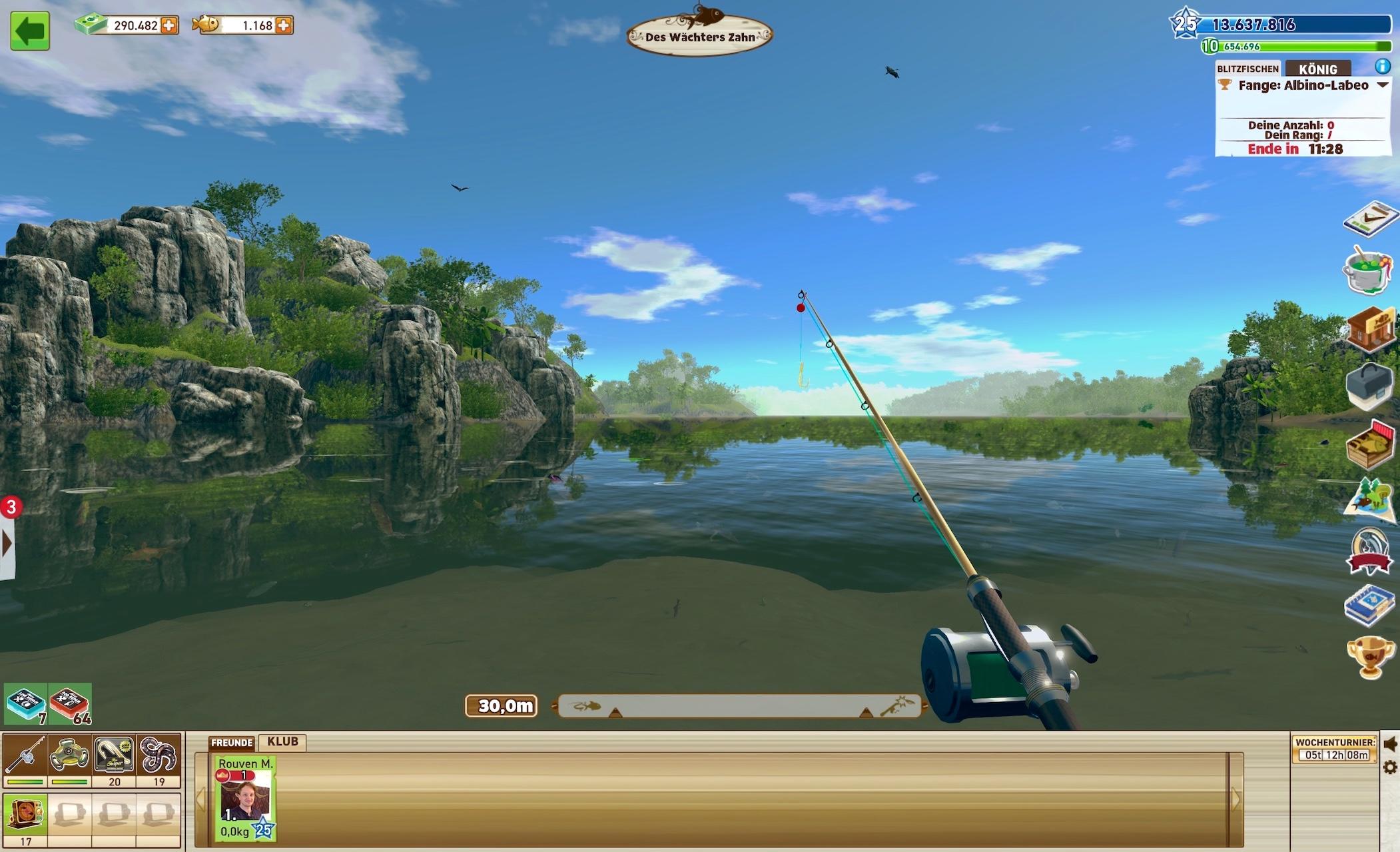The Fishing Club 3D: Game on! ภาพหน้าจอเกม