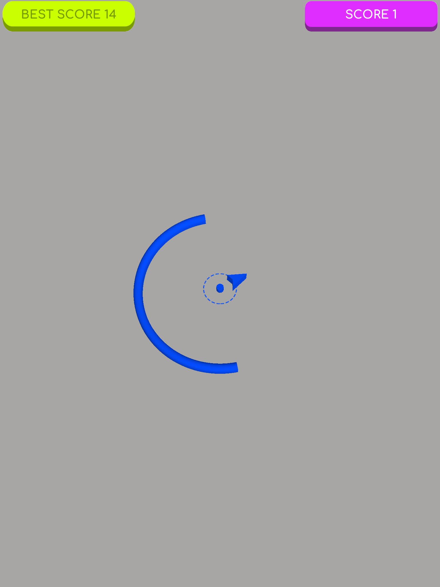 Hyper Color Rush ゲームのスクリーンショット