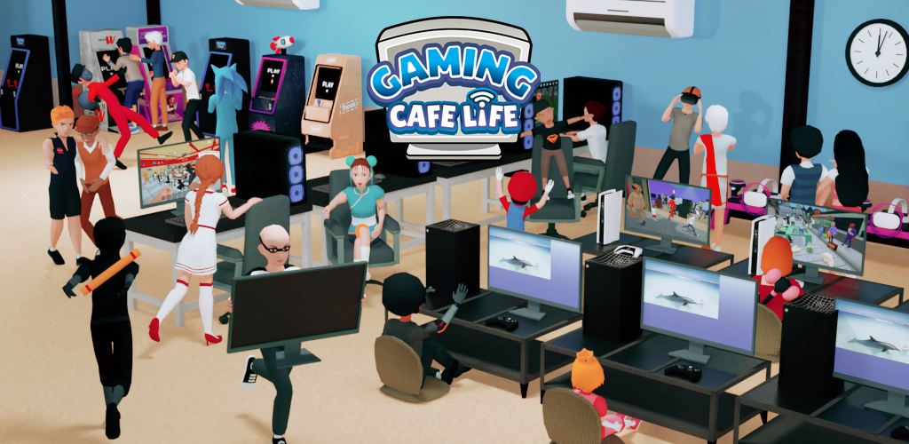 Banner of Gaming Cafe Life 1.2.6.1