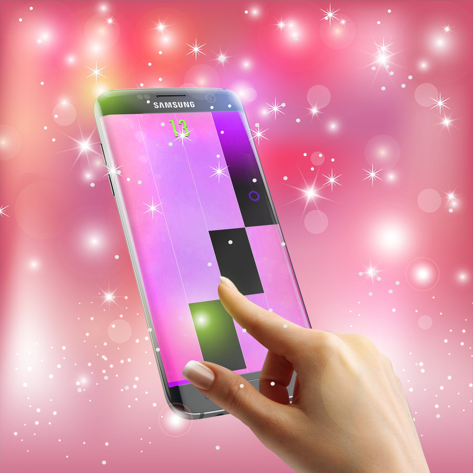 Havana Piano Tiles Game Screenshot