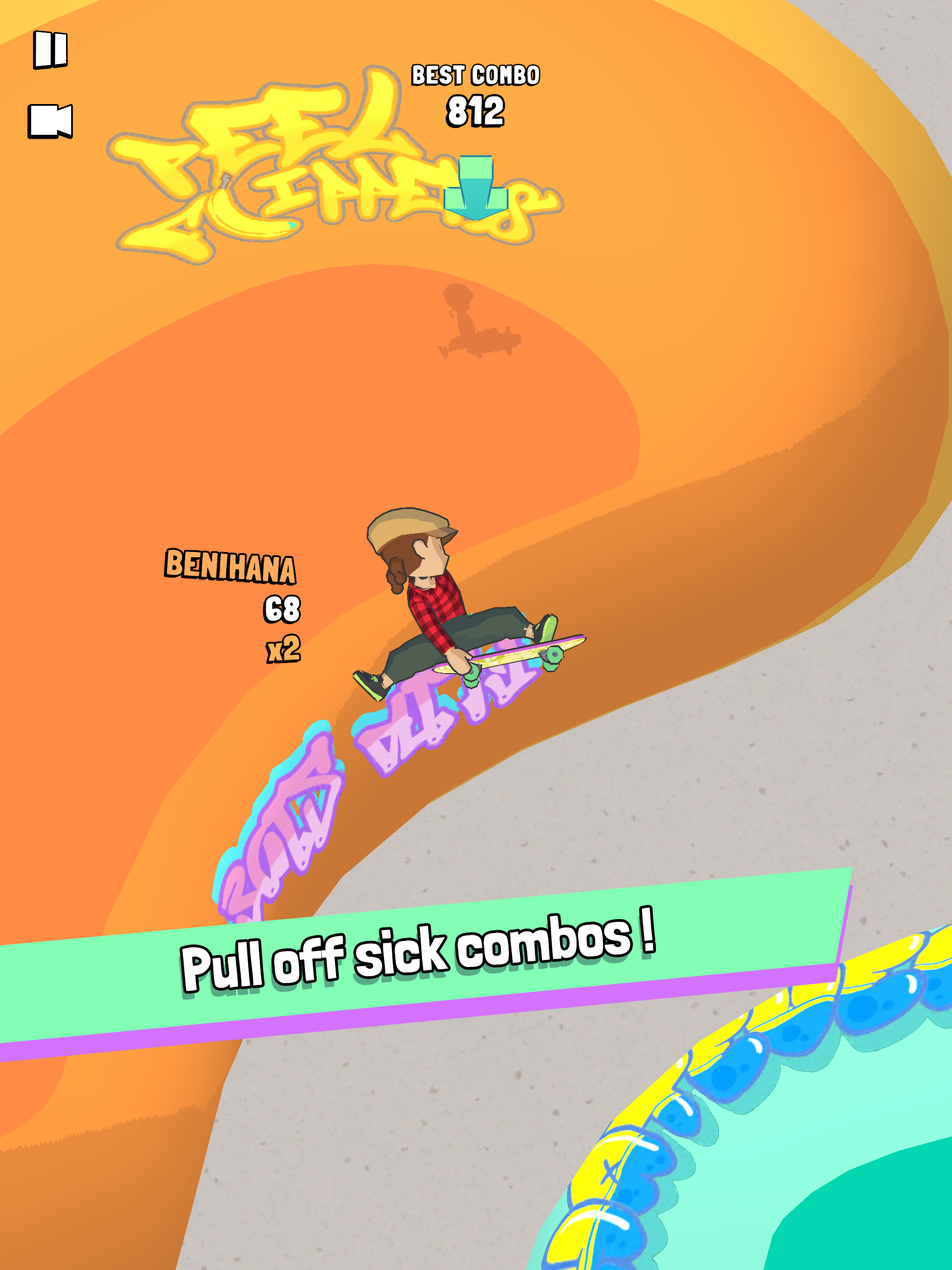 Perfect Grind Game Screenshot