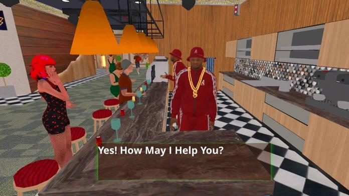 Miami City Cafe Dealer Sim 3D Game Screenshot
