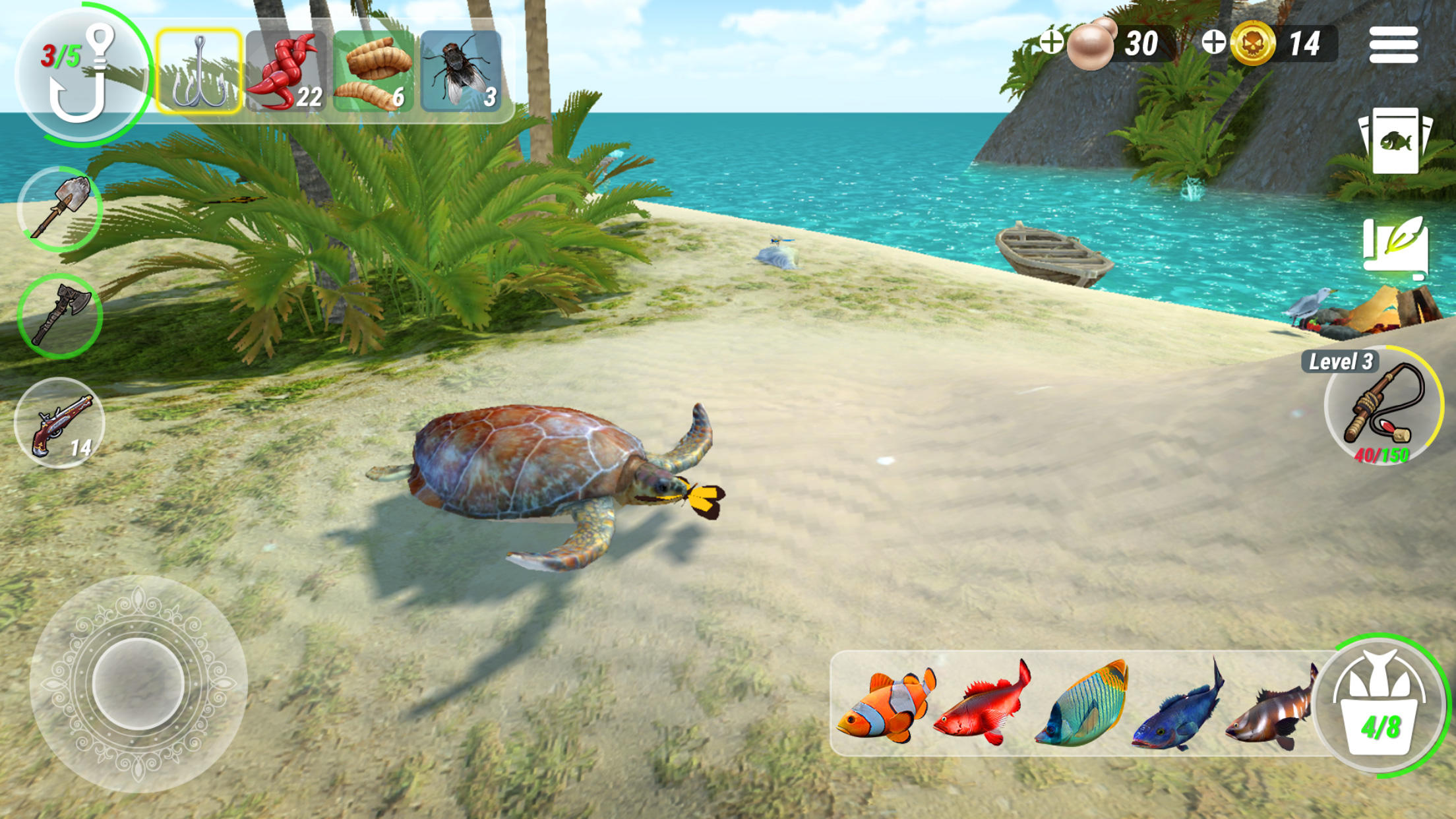 Last Fishing: Monster Clash Ho Game Screenshot