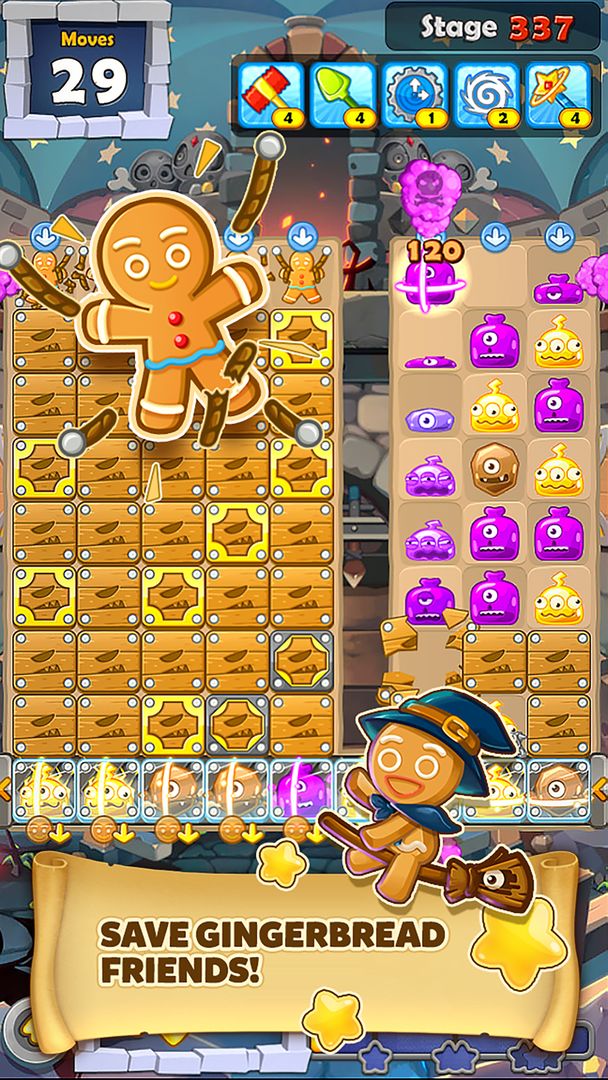 MonsterBusters: Match 3 Puzzle screenshot game