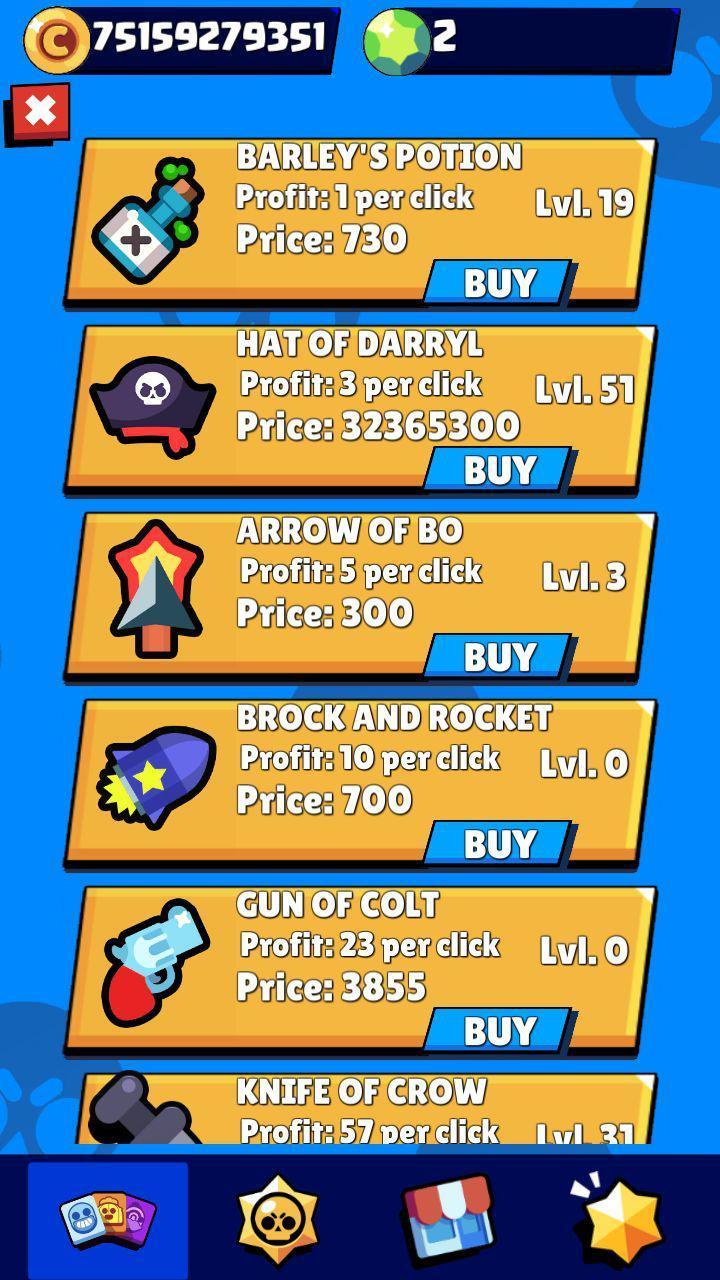 Clicker for Brawl Stars: Tap Tap! ภาพหน้าจอเกม