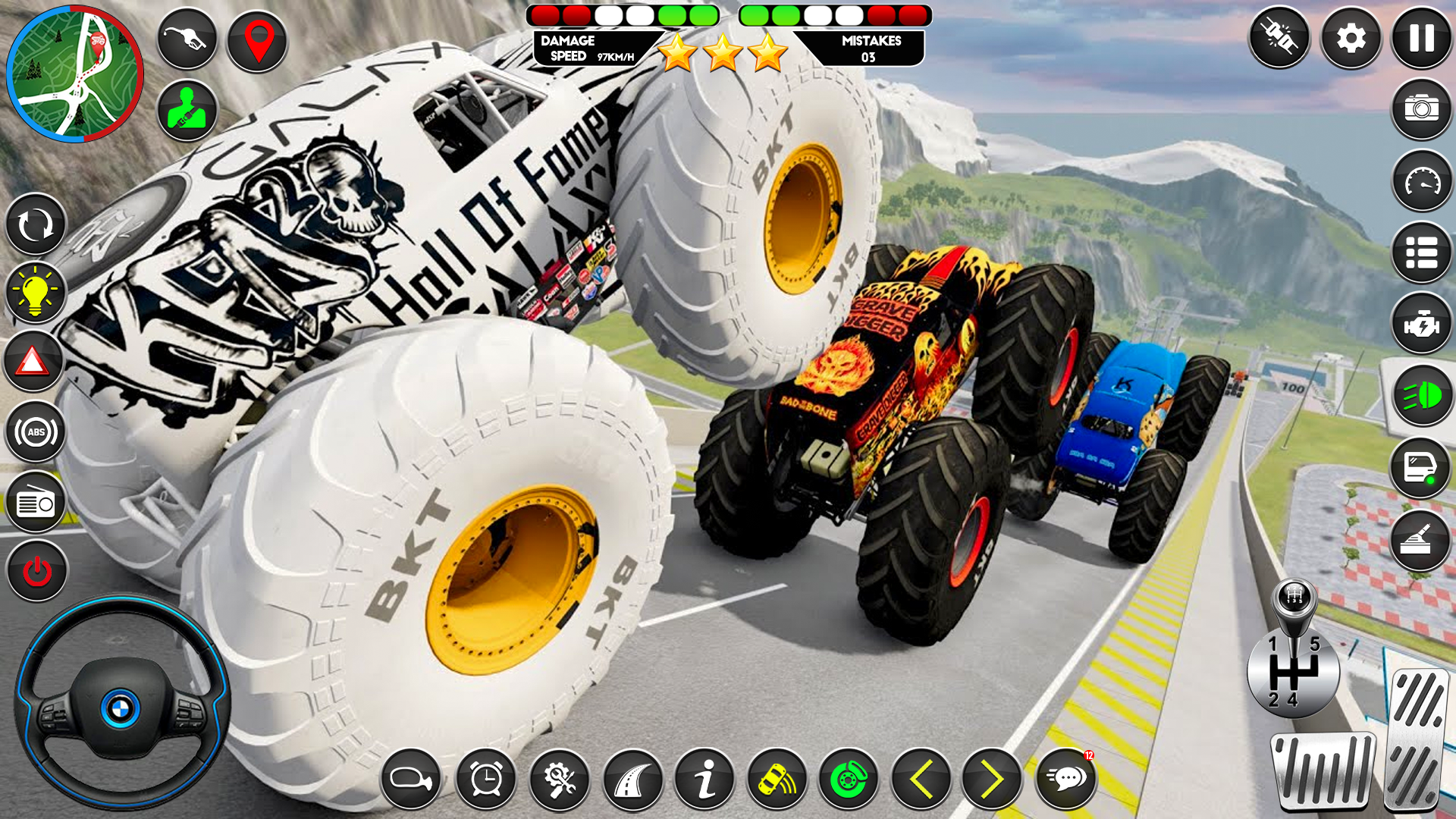 Monster Truck: Stunt Games ภาพหน้าจอเกม
