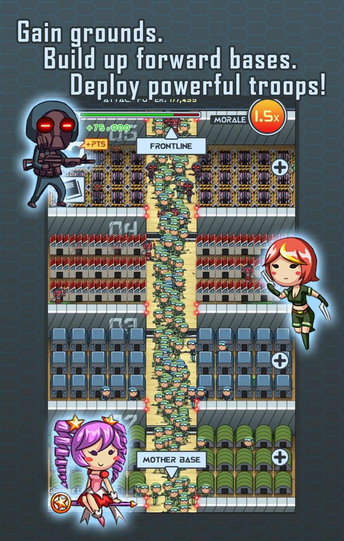 100T地球防卫军 screenshot game