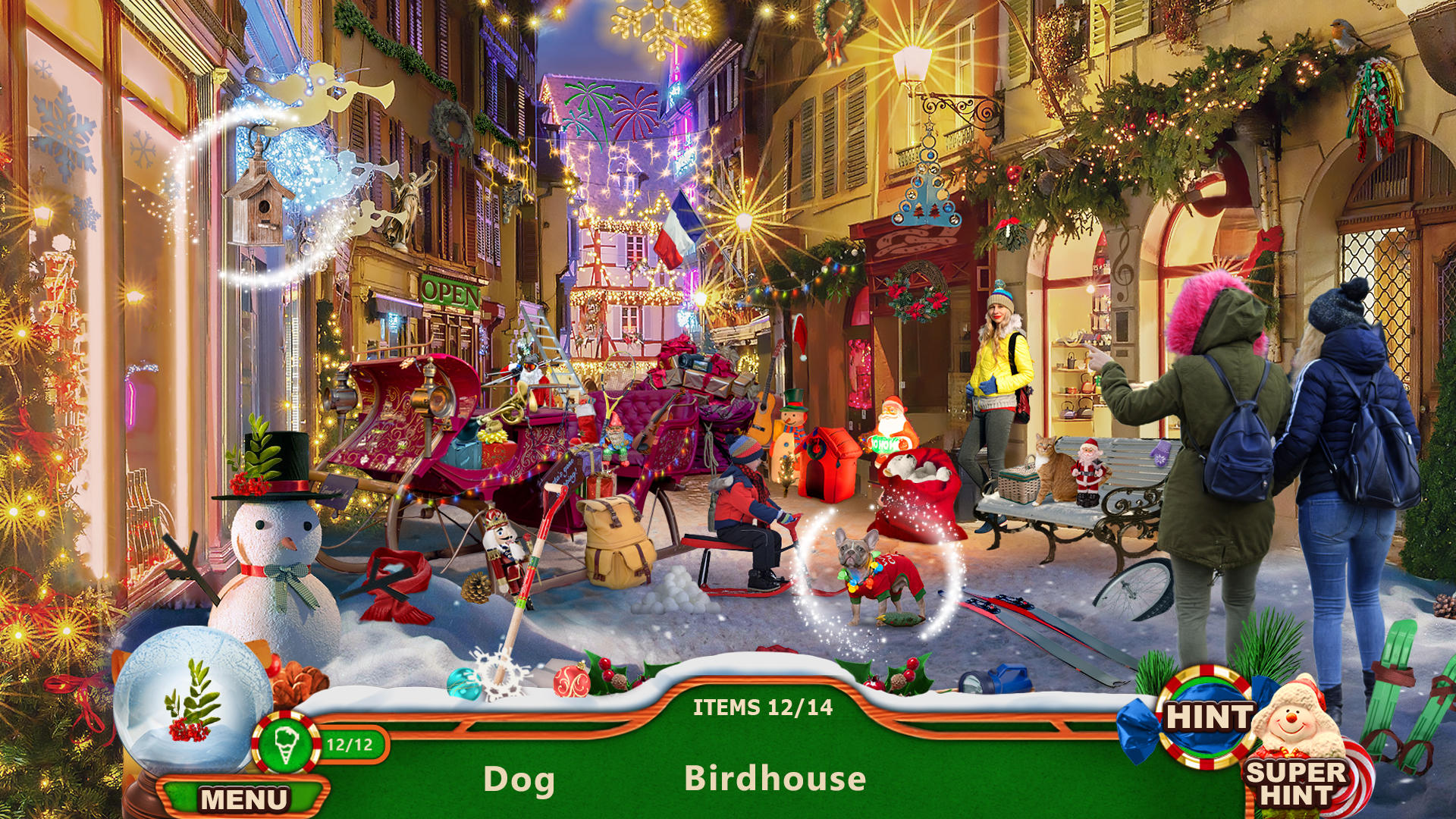 Screenshot of Trip To Europe: Christmas