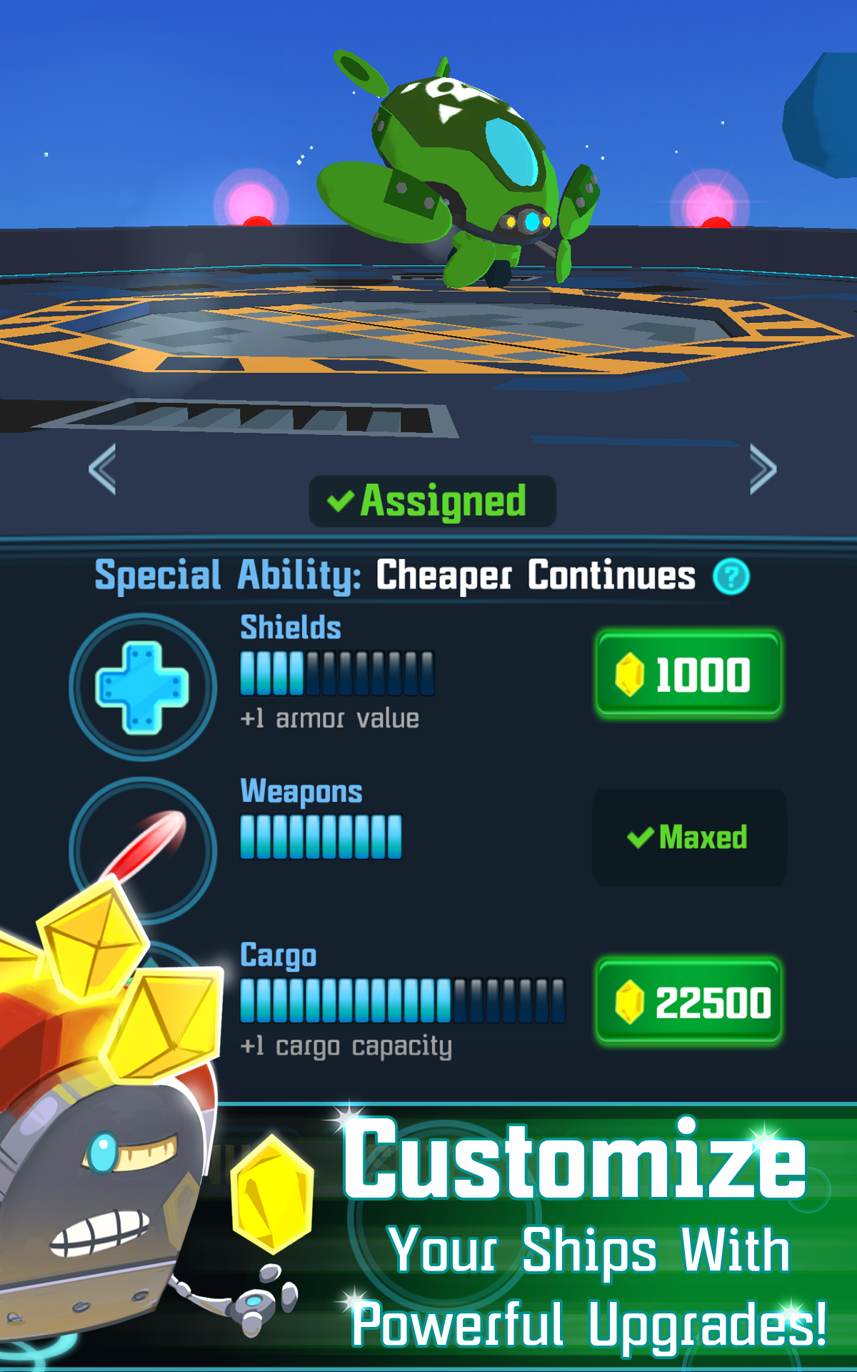 Galaxy Dash: Race to Outer Run 遊戲截圖