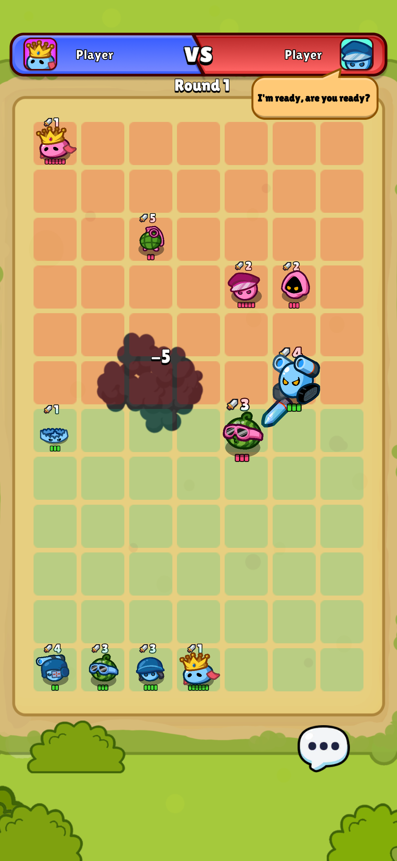 Captura de Tela do Jogo Grid Kings: Move or Die