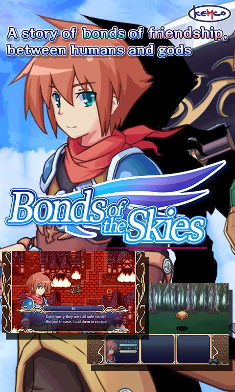 Screenshot of Bonds of the Skies with Ads