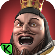 Rei irritado: pegadinhas assustadoras