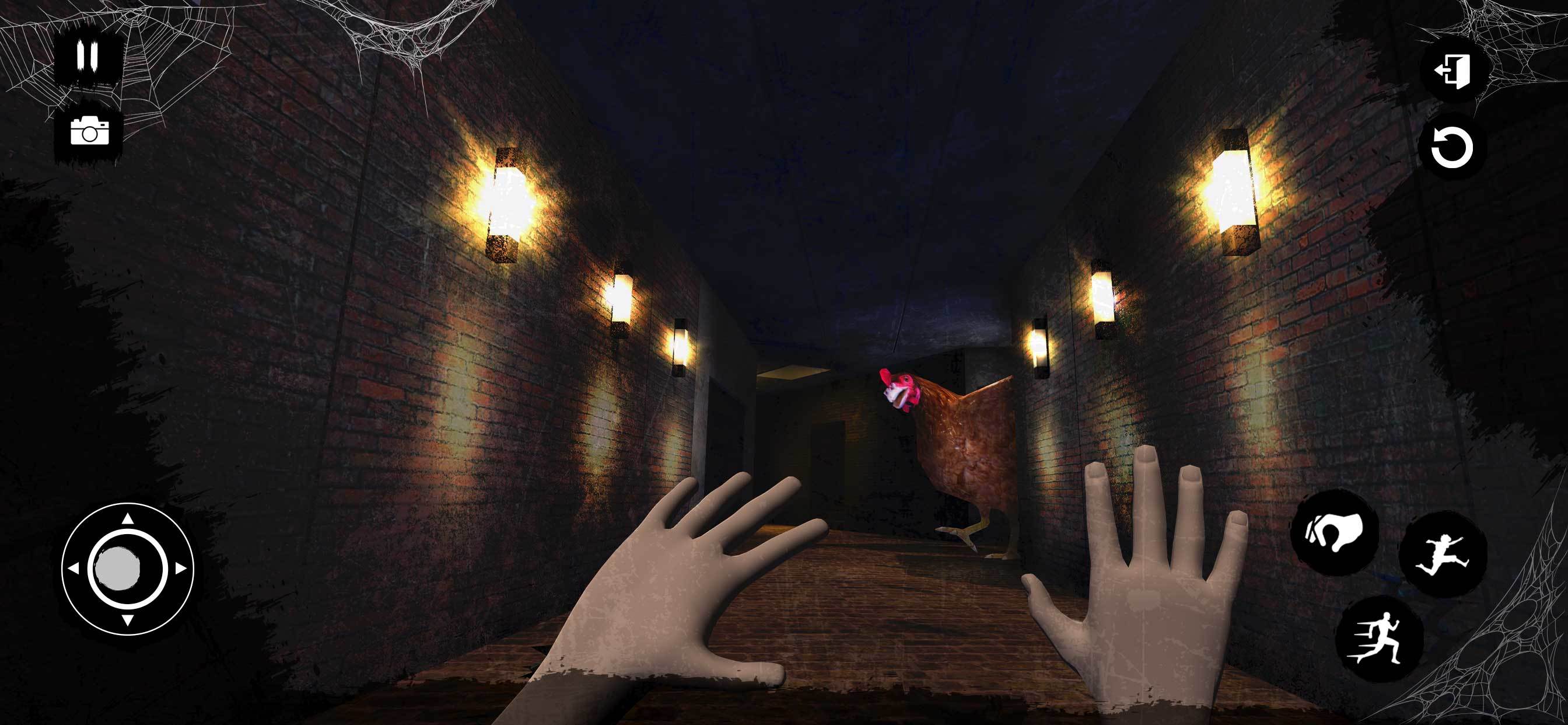 Scary Chicken Horror Escape 遊戲截圖