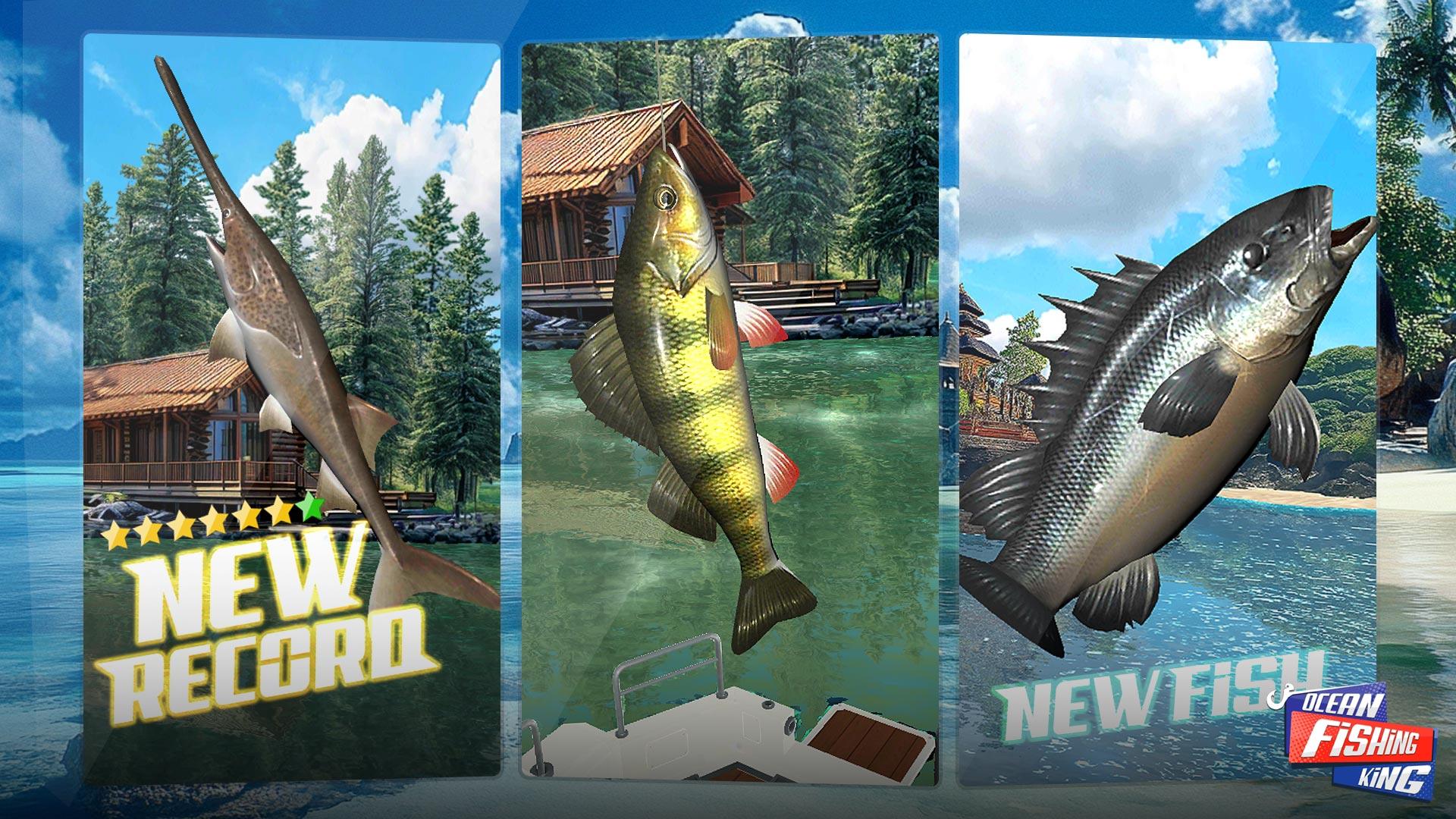 Ocean Fishing King Game Screenshot