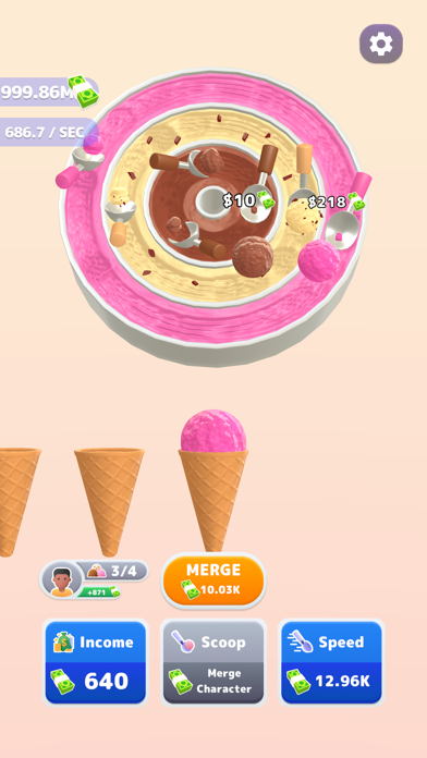 Screenshot of Ice Cream Clicker!
