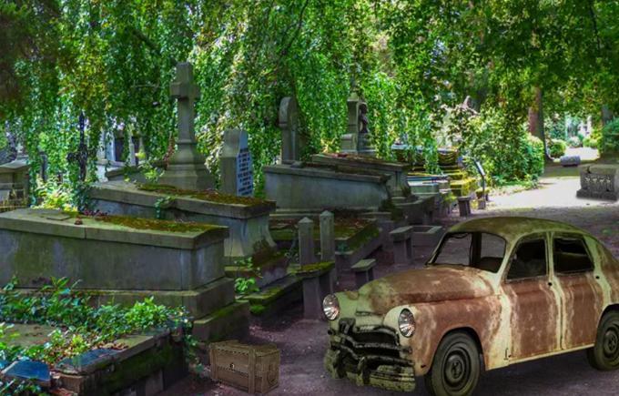 Escape Game Challenge - Cemetery 遊戲截圖