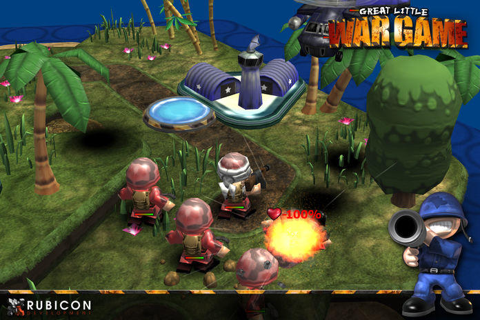 Great Little War Game HD Game Screenshot