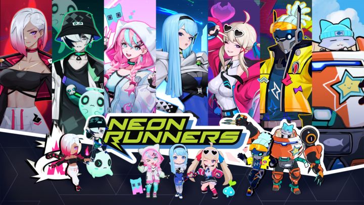 Screenshot 1 of Neon Runners 0.3.00