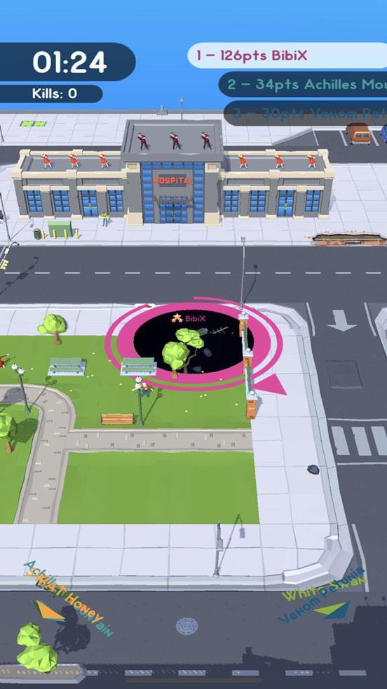 Скриншот игры Battle Of Hole