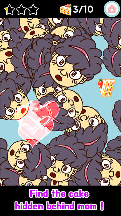 Mom and Cake Game Screenshot