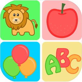 Baby Academy : 動物，水果，顏色