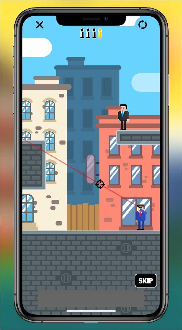 Idle Mr Bullet🔫     -   Spy all the puzzles screenshot game