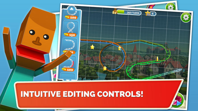 Rollercoaster Creator Express Game Screenshot