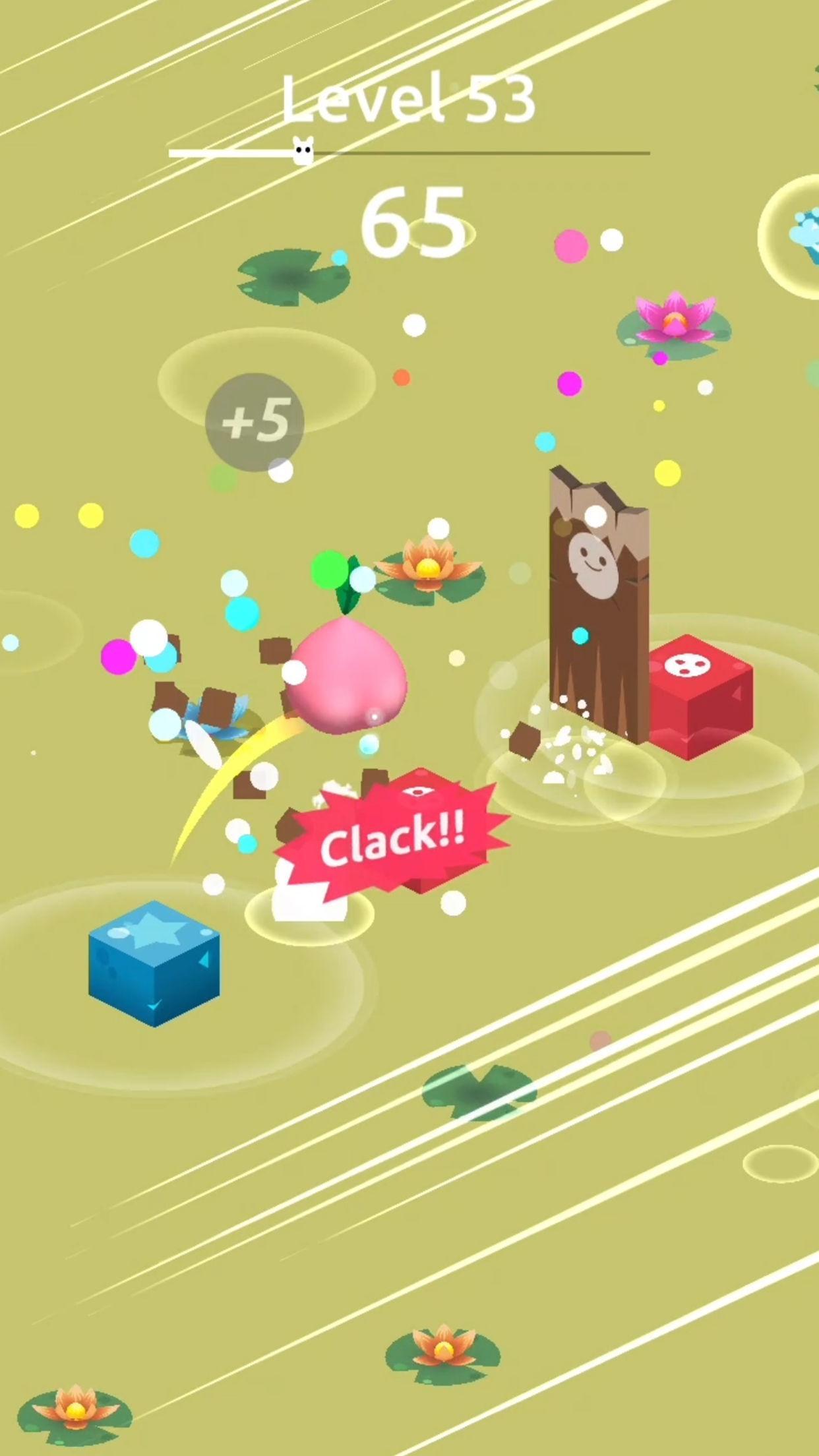 蹦蹦跳 : Q萌小清新 Game Screenshot