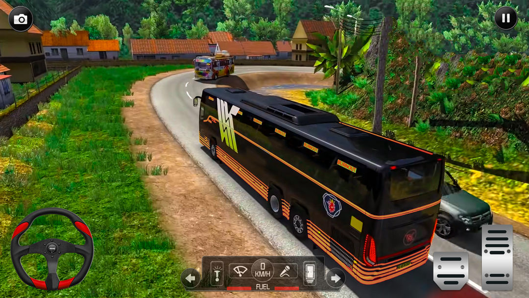 Euro Uphill Bus Simulator Game ภาพหน้าจอเกม